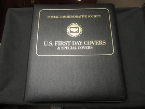Postal Commemorative Society First Day of Issue Binder 1960-80s Covers RRP #4 - Picture 1 of 5