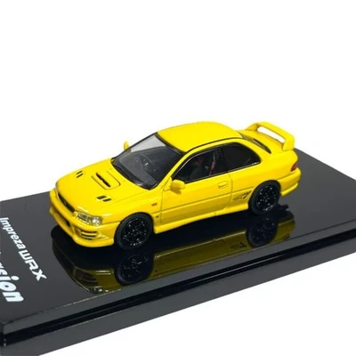 Modellino Auto Hobby Japan 1/64 Subaru Impreza WRX Type R STi Version Coupe C... - Immagine 1 di 4