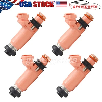 4x New Pink 565cc Fuel Injectors For Subaru STI WRX Forester 16611-AA370 Foto 1 de 4