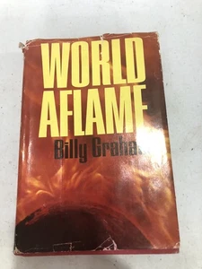 World Aflame - Billy graham - Hardcover - GOOD - Picture 1 of 3