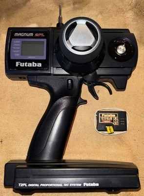 Radio AM Futaba Magnum 2PL 75Mhz de colección con receptor, ¡¡funciona muy bien!!! Foto 1 de 4