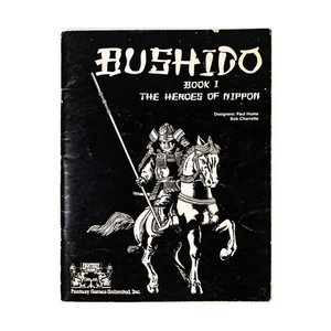 FGU Fantasy RPG Bushido (3ª Edición, 1ª) - Libro 1 ¡Solo Héroes de Nipón! Fair+ - Imagen 1 de 2