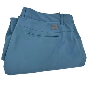 Puma Golf Pants Mens 36x30 (37x29 ACTUAL) Jackpot Performance Coastal Blue - Picture 1 of 10