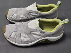Merrell Jungle Moc Ventilator Slip On Womens Grey Suede Athletic Shoes Size 9.5 - Picture 1 of 20