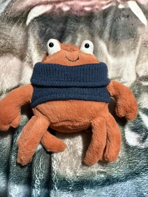 Retired jellycat cozy crew crab soft plush toy - Image 1 of 4