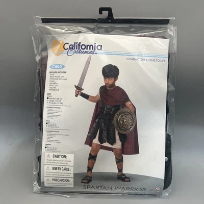 Disfraces de Halloween California Guerrero Espartano Niño Talla M (8-10) Nuevos Foto 1 de 4
