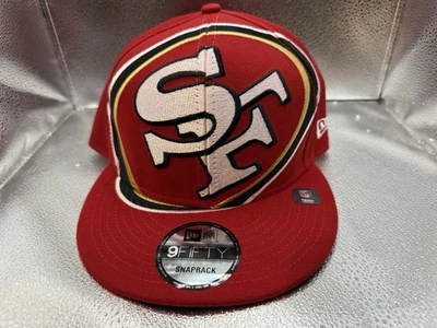 Nuevo Big Logo San Francisco 49ers NFL Snapback Gorra Gorra Por New Era 9FIFTY Agotado AGOTADO Foto 1 de 4