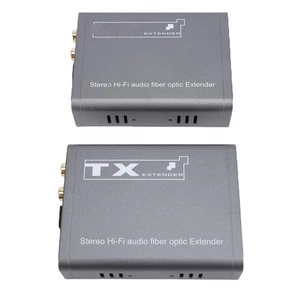 Extender SC Fiber Optical Audio Converter Transmitter Receiver - Picture 1 of 24