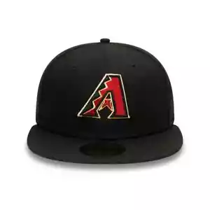Arizona Diamondbacks Authentic On Field Black 59FIFTY Cap NEW ERA Cap Black - Picture 1 of 5