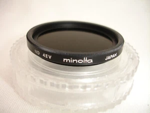 MINOLTA 40.5mm NEUTRAL DENSITY 4X FILTER, Genuine - Picture 1 of 4