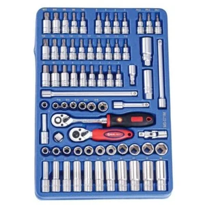 Genius Tools 71PC 3/8" Dr. Metric Hand Socket & Bit Socket Set Made in Taiwan - Picture 1 of 1