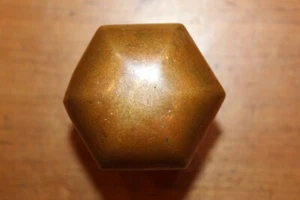 Choice Antique Victorian Cast Bronze Hex Shaped Doorknob C-19200 C:1900 T-24 - Picture 1 of 10