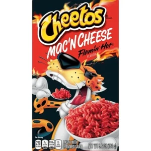 NEW CHEETOS MAC 'N CHEESE FLAMIN' HOT FLAVOR 5.6 OZ BOX - Picture 1 of 3