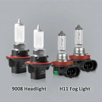 For Pontiac Torrent Sport Utility 3.4L 2006-2009 Halogen Headlight Fog Lights - Image 1 of 4