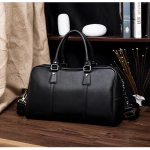 Neu große Herren Business Leder Laptoptasche Aktentasche Reisegepäck Handtasche - Bild 1 von 12