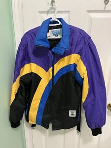 Vintage 80's / 90's ICEMAN Snowmobile Jacket Bomber Made in Canada Large Size - Bild 1 von 8