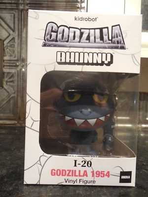 GODZILLA 1954 i-20 Bhunny Vinyl Figure Toy w/ Keychain Paw Kidrobot **NEW** - Image 1 of 3