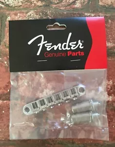 Puente fijo Fender Tune-O-Matic, TOM para jugador clásico Jaguar y Jazzmaster - Imagen 1 de 6