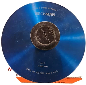 Coperchio coperchio rotore centrifuga JA-17 usato in ottime condizioni Beckman Coulter - Foto 1 di 3