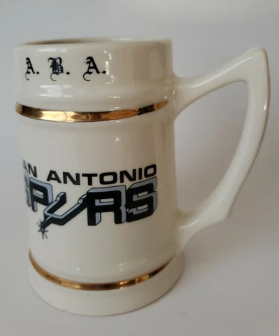 ABA San Antonio Spurs Basketball Stein Vintage Cover