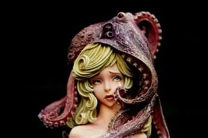 Sorrow Octopus Art Statue Japan Anime WF 2019 哀ちゃん - Picture 1 of 12