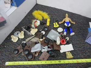 WWE WWF accessories Props LOT guitar boots bell hood hat shawl tray + - Picture 1 of 12