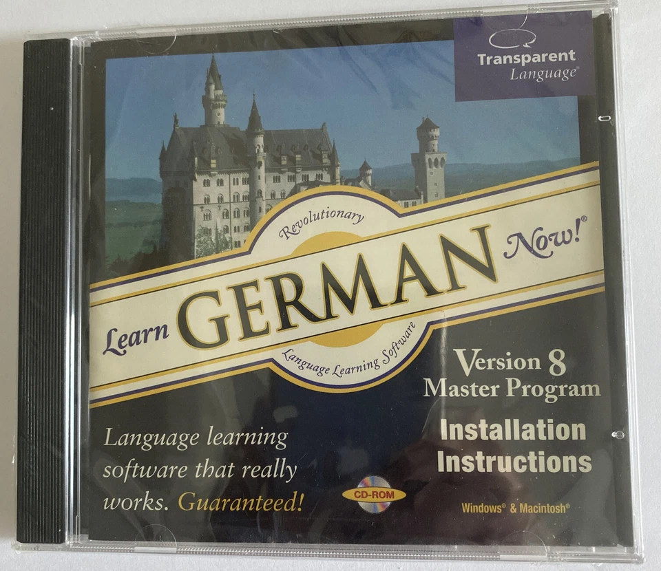 German Language Learning CD Revolutionary Software  - Image 1 of 4