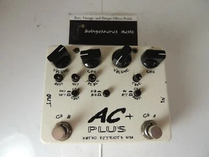 Xotic AC PLUS 2 Channel Overdrive/Boost Booster Effects Pedal Free USA Shipping - Picture 1 of 5