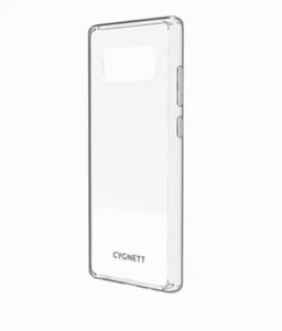 New Cygnett AeroShield Galaxy Note 8 Clear Crystal Slim Hard Case Cover - Picture 1 of 1