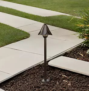 Kichler 16126AZT27 - Petal 24" LED Bronze Path and Spread Light - 2700K - Picture 1 of 2