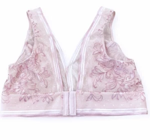 Wacoal Net Effect Soft Cup Nra Wire Free Bralette Pink 34 - Picture 1 of 8