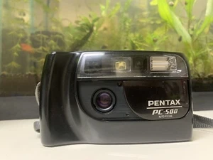 Pentax PC-500 Auto Focus 35mm Film Camera. Point And Shoot Film Camera. - Picture 1 of 9