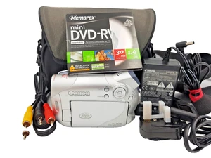 Canon DC95 PAL DVD Camcorder DVD-R DVD-RW Digital Camera Camcorder Recorder Vtg - Picture 1 of 24