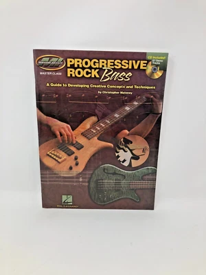 Progressive Rock Bass - Master Class Series Instructional Book And CD - Image 1 of 2