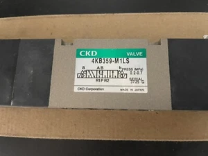 CKD 4KB359-M1LS Valve- DC24V New in Box - Picture 1 of 5