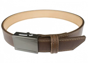 Crossbreed Crossover no Holes EDC Belts W/  Buckle Black or Brown  - Picture 1 of 7