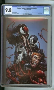 WEB OF VENOM: VENOM UNLEASHED #1 CGC 9.8 "CRAIN VIRGIN EDITION" - Imagen 1 de 1