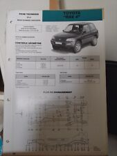Revue technique Toyota RAV 4