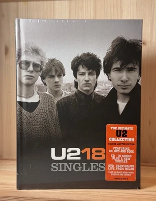 U218 Singles Deluxe Limited Edition Feat. CD, DVD and Book [CD, DVD 2006 EU] New Foto 1 de 4