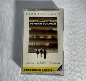 John Paul Jones Soundtrack To SCREAM FOR HELP Cassette WEA Records 1985 - Picture 1 of 3