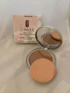 Clinique Stay-Matte Sheer Pressed Powder Oil Free 05 STAY SPICE 7.6g NIB - Picture 1 of 3