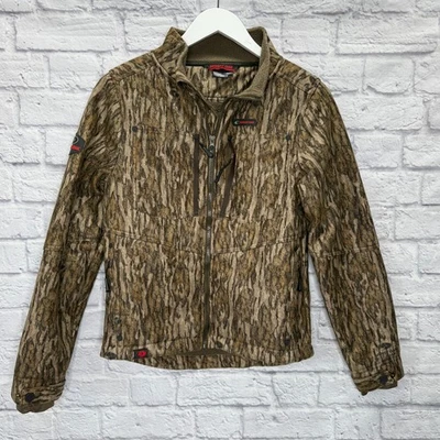 Chaqueta Sherpa Juvenil Mossy Oak Talla XL Camuflaje Cremallera Completa Marrón Árbol Caza  Foto 1 de 4