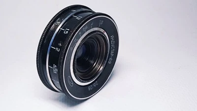 Lens Industar- 69 Soviet macro 28mm f/2,8 Mount m39 -M4/3 Olympus Panasonic - Image 1 of 4