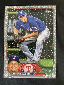2023 Topps Holiday - Corey Seager #H45 Metallic - Bild 1 von 2