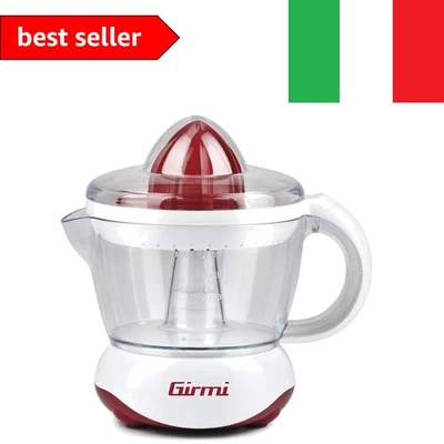 Girmi SR02 Spremiagrumi Elettrico, 25 W, Doppia rotazione, Capacità 700cc, Do... - Immagine 1 di 4