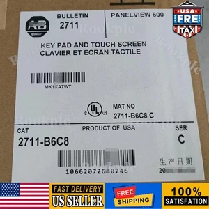 2711-B6C8 2711B6C8 PanelView 600 Touch Key DH+ FRN 4.46 New AB - Picture 1 of 1