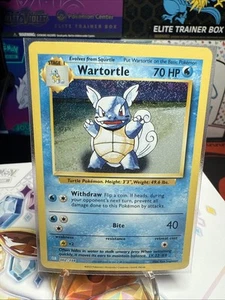 E6.Wartortle 002/034 Juego de Cartas Coleccionables Holo Clásico - Imagen 1 de 2