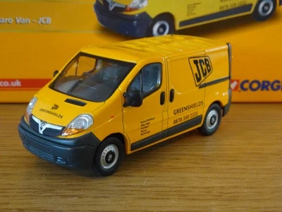 CORGI CLASSICS JCB GREENSHIELDS VAUXHALL VIVARO VAN MODEL CC14406 1:50 - Image 1 of 3