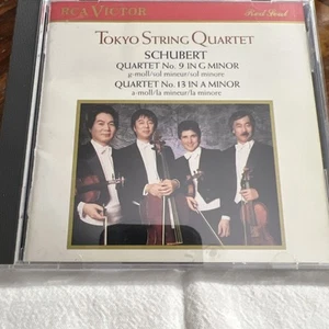 Schubert: String Quartets 9 & 13 - Tokyo String Quartet CD 1988 RCA Victor - Picture 1 of 5