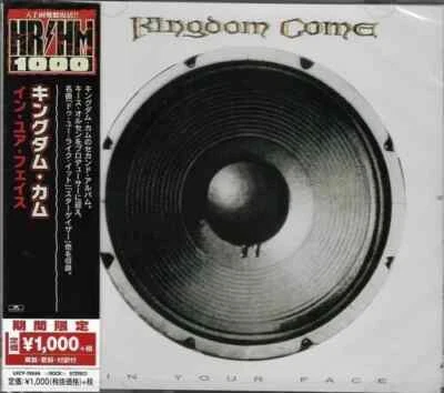 KINGDOM COME - In Your Face - "LIMITED JAPANESE EDITION" (CD) NEW & SEALED - Image 1 of 2